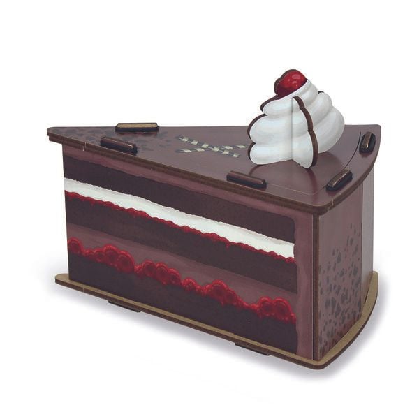 Werkhaus GmbH Torten-Geschenkbox "Schokotorte" von Werkhaus GmbH