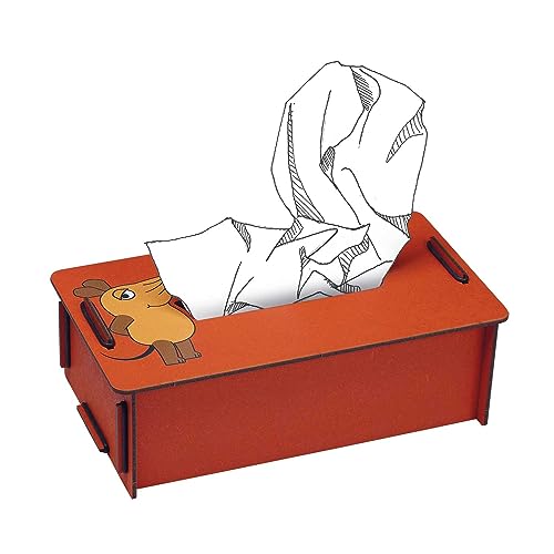 Werkhaus PP9831 - Die Maus - Tissue-Box Taschentuchbox Sendung mit der Maus von Werkhaus