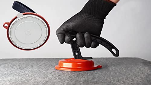 Raimondi Einhand Saugheber WEISS mit dreifach-Sauglippe für strukturierte Fliesen | Medusa Plus von Werkmax