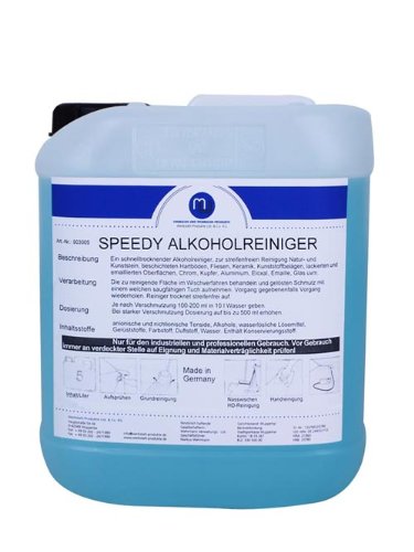 MW Alkoholreiniger "Speedy" 5L von Werkstatt-Produkte