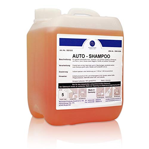 MW Auto Shampoo Konzentrat Reiniger Autowäsche waschen Pflege Glanz 5L von Werkstatt-Produkte