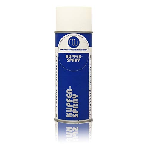 MW Kupferspray Beschichtung 1100°C Kupferpaste Schmiermittel 400ml von Werkstatt-Produkte
