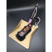 Kehrset - Besen Handbesen Geschenk Zum Einzug Handarbeit Witzig Geschenkidee Unikate Hochzeitsgeschenk- Personalisiert von Werkstattheldin