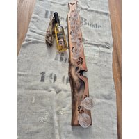 Schnapstablett-Schnapsbutler-Schnapsbrett Holz Mit 8 Gläsern-Geschenk - Hochzeit-Geburtstag-Ostern-Weihnachten-Jga-stammtisch-Vereine-Party von Werkstattheldin