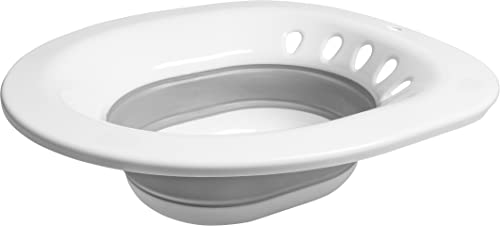 Werkzeyt Bidet-Toiletteneinsatz - Passend für gängige WC-Sitz-Modelle - Pflegeleichter Thermoplast - weiß / Intimpflege & -hygiene / Faltbares Sitzbad / WC-Sitz-Zubehör / WC-Einsatz / ZYT763OH von Cornat
