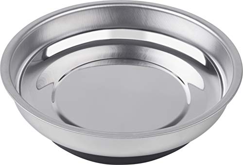 Werkzeyt Werkzeugschale Ø 108 mm - Extra starker Magnet - Aus robustem Edelstahl - Für eine sichere Aufbewahrung von Schrauben & Muttern / Magnetschale / Kleinteile-Aufbewahrung / B28912silber Werkzeyt Werkzeugschale Ø 108 mm - Extra starker Magnet - Aus robustem Edelstahl - Für eine sichere Aufbewahrung von Schrauben & Muttern / Magnetschale / Kleinteile-Aufbewahrung / B28912silber von Werkzeyt