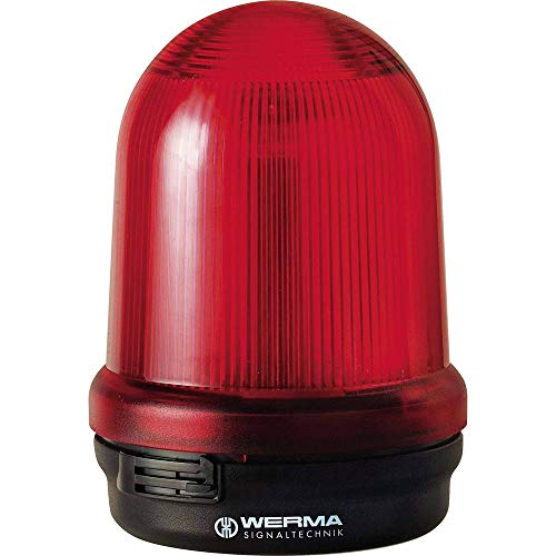 Werma Signaltechnik Signalleuchte 826.100.00 826.100.00 Rot Dauerlicht 12 V/AC, 12 V/DC, 24 V/AC, 24 von Werma Signaltechnik