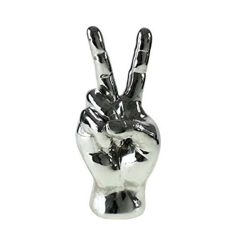 Dekoobjekt Figur Victory (36,5 cm/Silber/Doekofigur/Voss Design/Hand) von Werner Voss GmbH