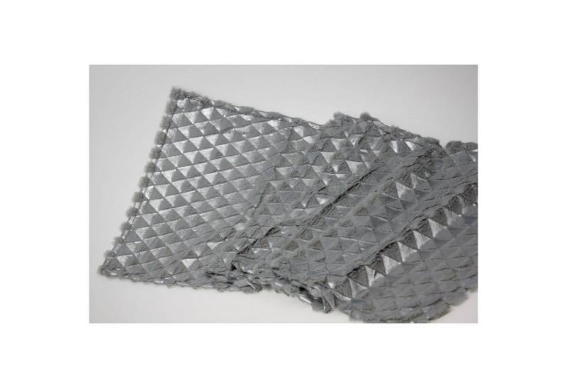 Werner Voß Läufer Läufer Dreiecke, grau/silber Folienprint, 100% Polyester,40x180cm Werner Voß Läufer Läufer Dreiecke, grau/silber Folienprint, 100% Polyester,40x180cm von Werner Voß