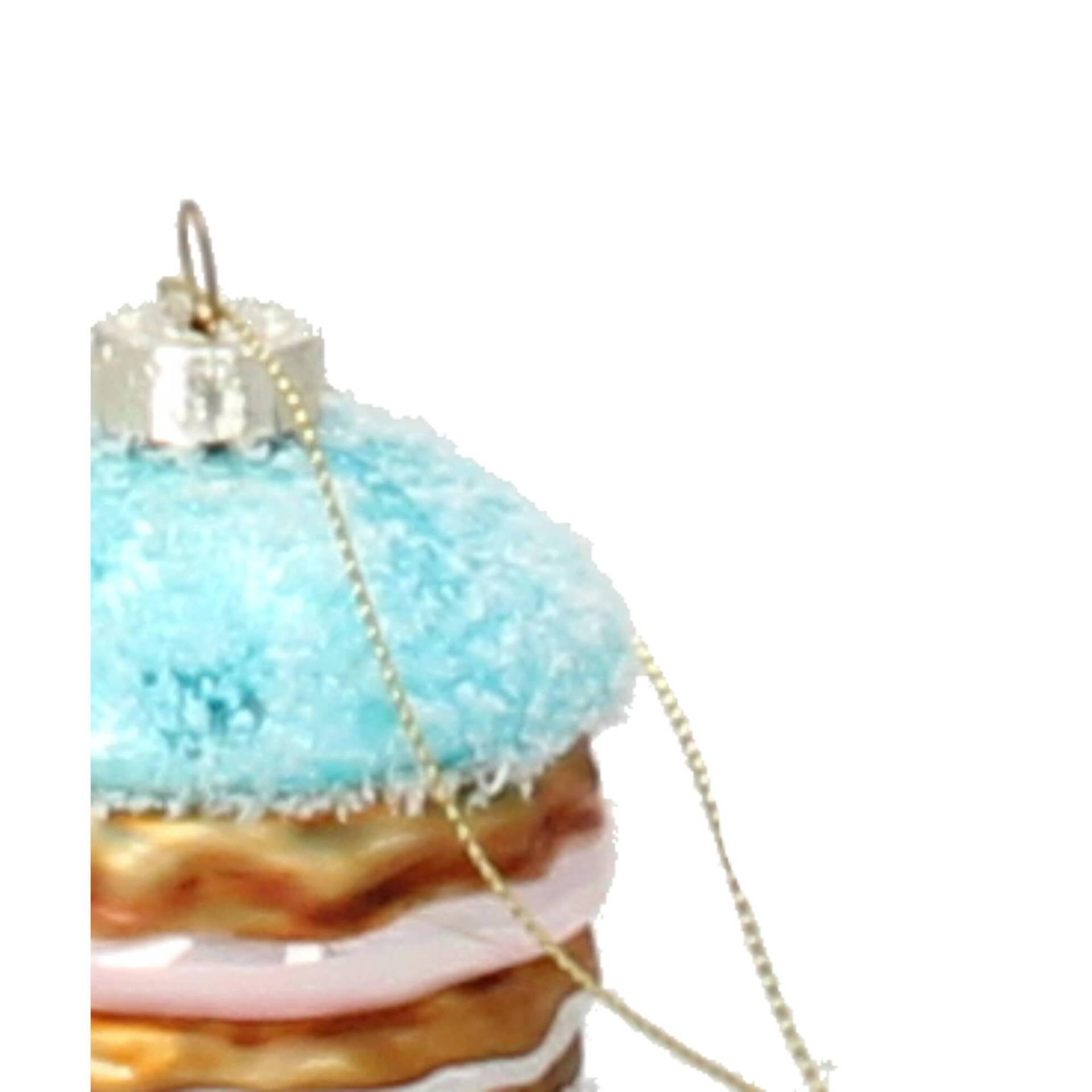 Werner Voß Christbaumschmuck Burger blau von Werner Voß GmbH Handel & Marketing