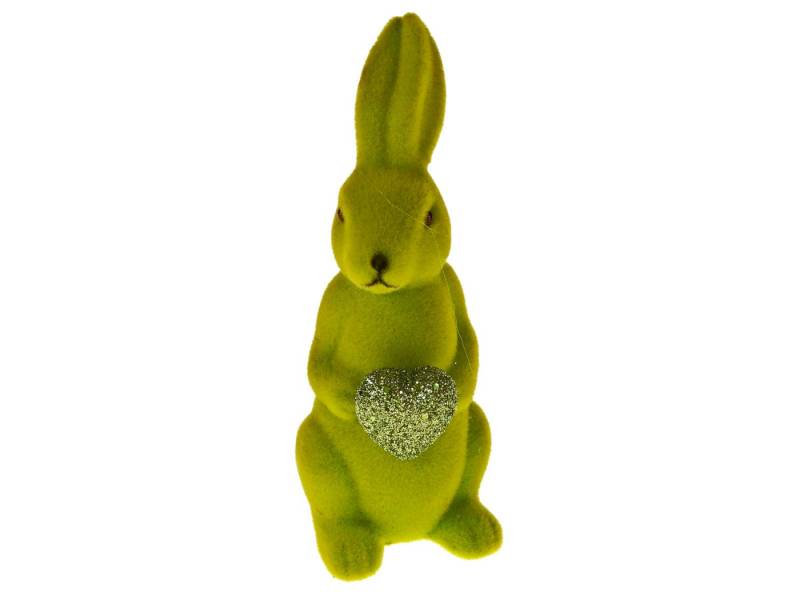 Werner Voß Dekofigur Voß Hase mit Herz grün 5,5x6x13 cm Werner Voß Dekofigur Voß Hase mit Herz grün 5,5x6x13 cm von Werner Voß