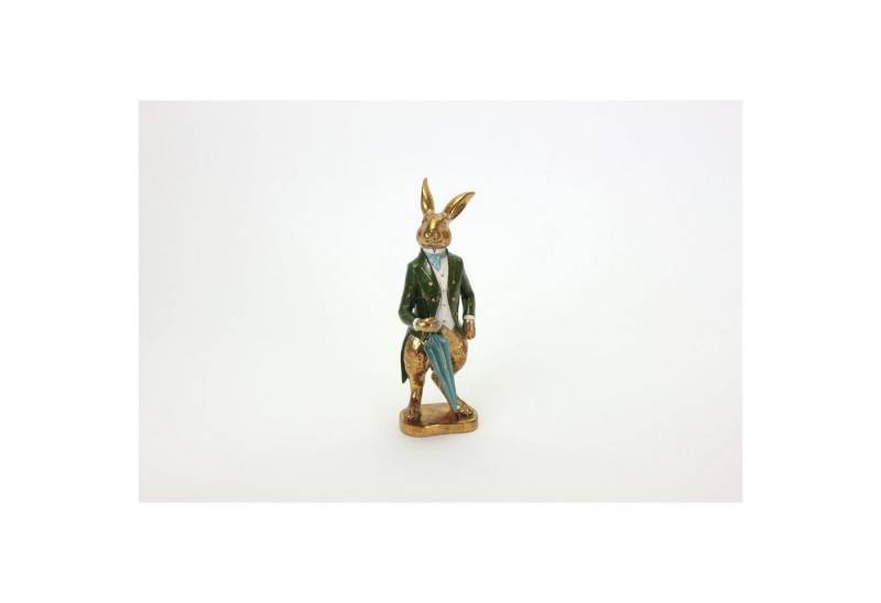 Werner Voß Osterhase Hasenmann, stehend Poly, H. 33 cm von Werner Voß