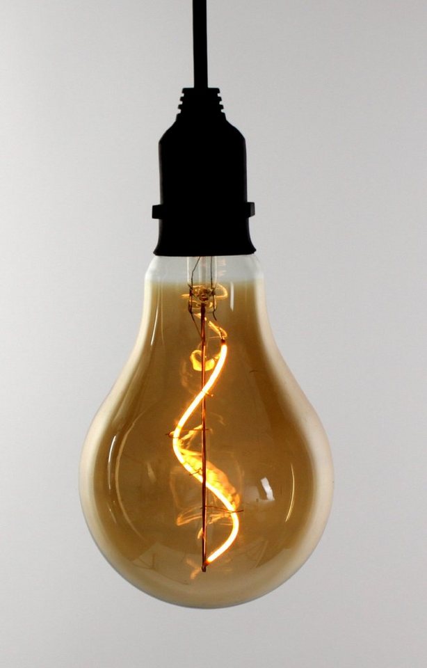 Werner Voß Stehlampe Amber Deko Outdoor Glüh Birne LED Hängen Beleuchtung Timer Garten von Werner Voß