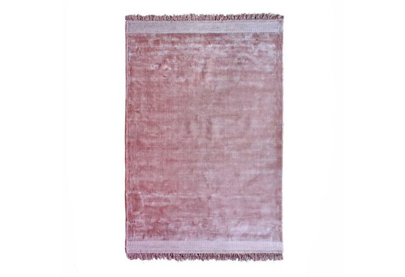 Werner Voß Teppich Teppich Velvet Touch, rosa 100% Viskose, 160x230 cm von Werner Voß
