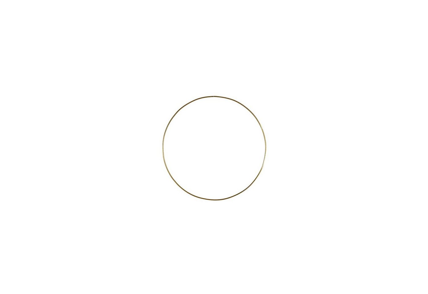 Werner Voß Wanddekoobjekt Deko-Ring Hoop, gold Metall, Durchmesser 30 cm von Werner Voß