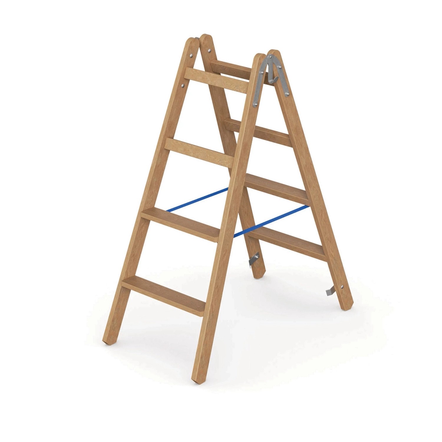 Werner Holz Stufenstehleiter Zweiseitig Begehbar 2x4 Stufen Werner Holz Stufenstehleiter Zweiseitig Begehbar 2x4 Stufen von Werner