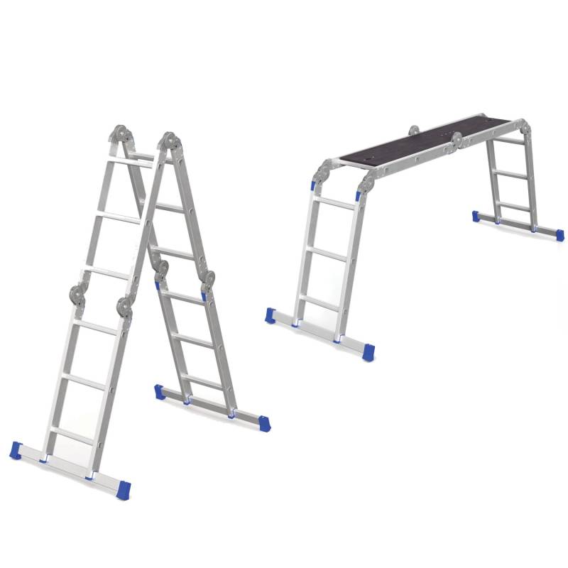 Werner Vielzweckleiter Vierteilig mit Plattform von Werner