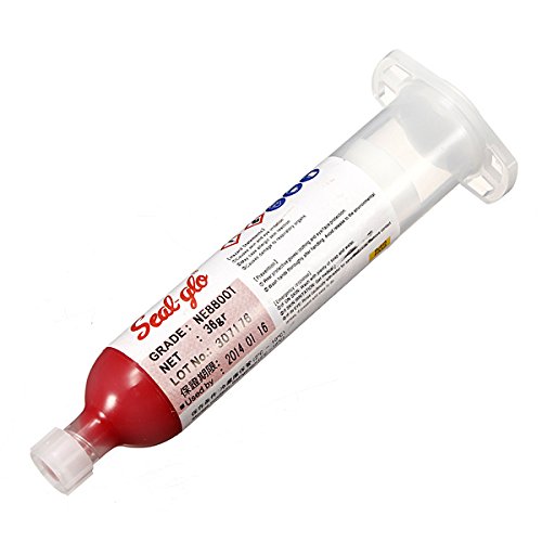 Werse 30 ml / 40g SMD SMT BGA IC Schablone Paste Dispenser Rot Kleber von Werse