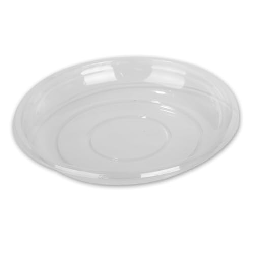 Sülzenteller, Teller für Sülzen, PP, rund, transparent, 475 ccm, 176x25 mm, 100 Stück von Wertpack