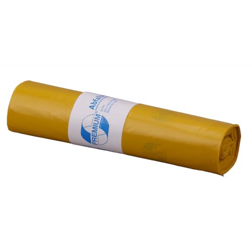 Abfallsäcke, Müllbeutel, Müllsäcke, LDPE, Typ 60, 60/70 L, Gelb, 575x1000 mm, 25 Stück Abfallsäcke, Müllbeutel, Müllsäcke, LDPE, Typ 60, 60/70 L, Gelb, 575x1000 mm, 25 Stück von Wertpack