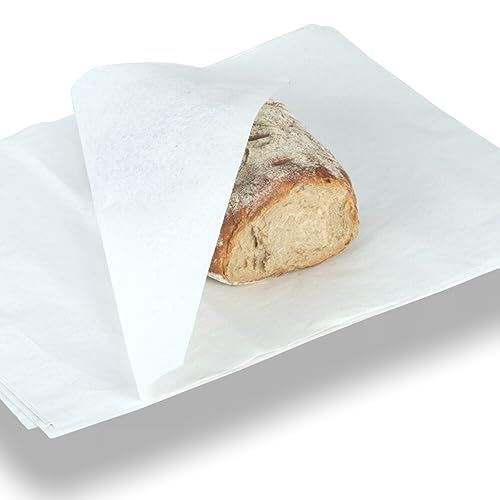 Bäckerseiden, Brotseiden, Seidenpapier, natur, 50 x 55 cm, ca. 12,5 kg, 13 Kilo von Wertpack