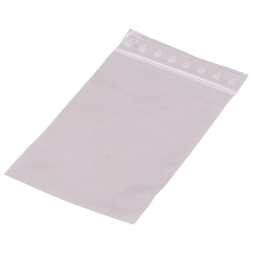 Druckverschlussbeutel, Folienbeutel, LDPE, Transparent, 50 my, 120x170 mm, 1000 Stück Druckverschlussbeutel, Folienbeutel, LDPE, Transparent, 50 my, 120x170 mm, 1000 Stück von Wertpack