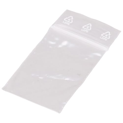 Druckverschlussbeutel, Folienbeutel, LDPE, Transparent, 50 my, 40 x 60 mm, 2000 Stück von Wertpack