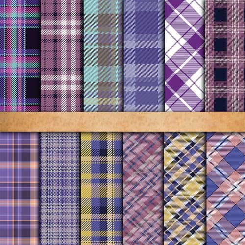 Werwing Vintage Paper Pad Collection: Multi-Pattern Backgrounds for Crafting, Journals, Cards, and Albums - Ideal for DIY Enthusiasts von Werwing