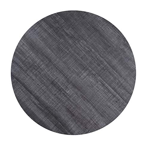 Werzalit Tischplatte Dekor Palisade grau 70 cm rund wetterfest Ersatztischplatte Gastro von Werzalit