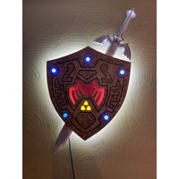 Legende Von Zelda Majoras Light Up Schild von WesHurdWoodcrafts