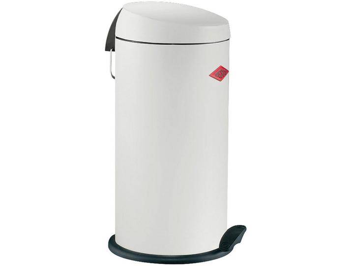WESCO Mülleimer Capboy Maxi, Tretabfallsammler, 22 Liter, weiß, Weiß von Wesco