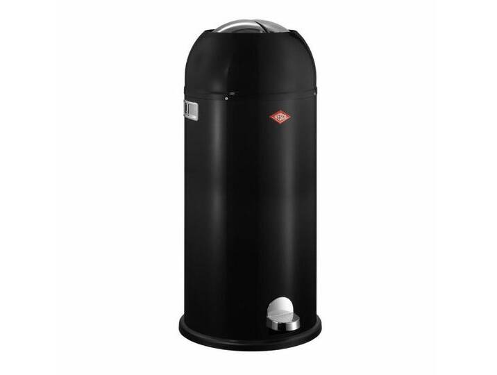 WESCO Mülleimer Kickmaster Maxi Schwarz 40 L, schwarz von Wesco