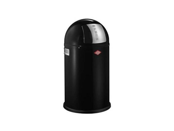WESCO Mülleimer Wesco Mülleimer Pushboy 50 Liter - Schwarz, schwarz von Wesco