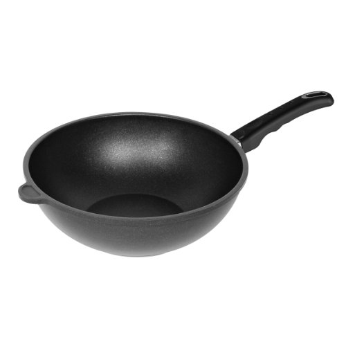 WESCO 346528-62 Wok ø 28 cm, Stiel, Höhe: 11 cm von WESCO