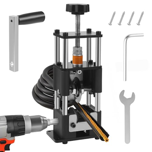 Kabelschälmaschine Elektrisch für 1-25 mm Kabel, Manuelle Kabelabisolierer zum Recycling von KabelabfäLlen, Abisolierzange Abisolierwerkzeug für Handkurbel oder Bohrmaschine von Wesditly