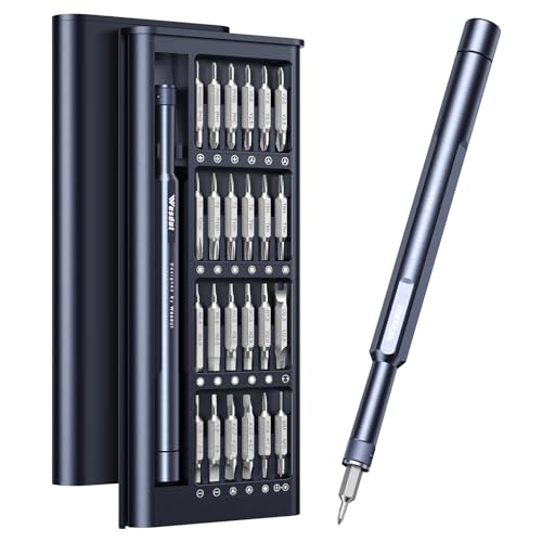 49-in-1 Präzisions-Schraubendreher-Set, [Super langlebig] Magnetischer kleiner Schraubenzieher, winziger Torx mit T2 T3 T4 T5 T6 T7 T8 T9 T10 T15, Mini-Reparaturwerkzeug-Kit für Uhr, Computer, Xbox von Wesdut