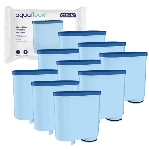 Aquafloow Wasserfilter kompatibel mit Philips AquaClean CA6903/10 CA6903/22 CA6903 Kalkfilter, Aqua Clean Filterpatrone für Philips Kaffeevollautomaten, 9er Pack von Wessper