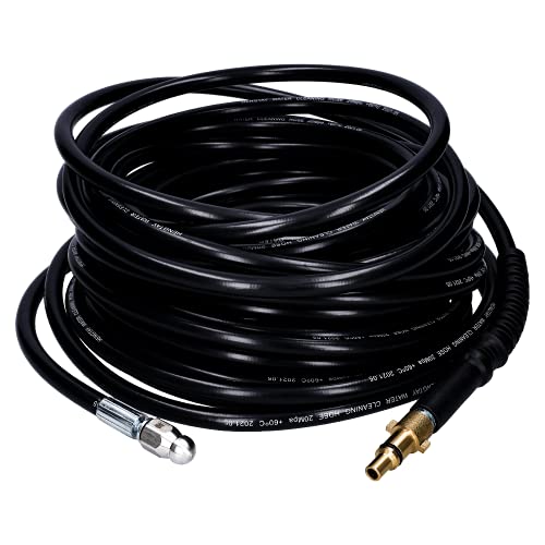 Rohrreinigungsschlauch Hochdruckschlauch 20m, 200 bar, 60 °C 1/4" Innengewinde ​für alle Hochdruckreiniger Nilfisk Stih von Wessper