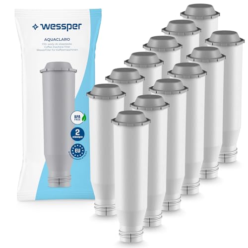 Wasserfilter kompatibel mit Krups F088 F 088, passt viele Modelle von Krups, Siemens, Bosch, AEG, Tefal, Neff, Gaggenau (12er Pack) von Wessper