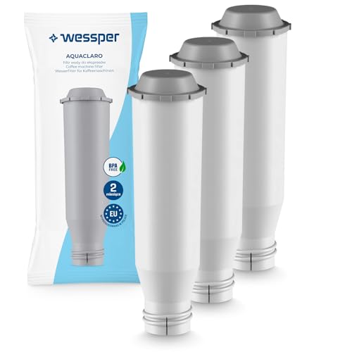 Wasserfilter kompatibel mit Krups F088 F 088, passt viele Modelle von Krups, Siemens, Bosch, AEG, Tefal, Neff, Gaggenau (3er Pack) von Wessper