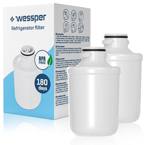 Wessper Wasserfilter für Kühlschrank, Ersatz Hotpoint C00300448, Indesit C00300448, Caple C00300448, Wasserfilter, Kompatibel mit Hotpoint, Indesit, Caple Kühlschrank- 2 Stück von Wessper