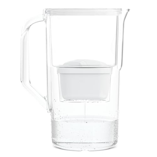 Wessper Wasserfilterkanne 2.5 L | Kartuschen Ersatz für Dafi Unimax Aquaphor A5 BRITA Maxtra+ PHILIPS AWP212/10 | Reduzierung von Kalk, Chlor | Inklusive 1 Wasserfilterkanne + Wasserfilter - Weiß Wessper Wasserfilterkanne 2.5 L | Kartuschen Ersatz für Dafi Unimax Aquaphor A5 BRITA Maxtra+ PHILIPS AWP212/10 | Reduzierung von Kalk, Chlor | Inklusive 1 Wasserfilterkanne + Wasserfilter - Weiß von Wessper