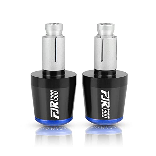 7/8 "22mm Motorrad Lenker Griffe Ende Griff Bar Kappe Enden Stecker Für FJR 1300 FJR1300 Touring FJR1300A ABS 2003-2018 2017(Black-blue) von WestCH