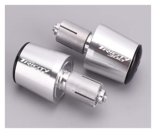 7/8 "22mm Motorrad LenkerendenPlug Slider Lenkerendgriffe Kappe Für TRICITY 300/125 2014-2021 TRICITY300 TRICITY125(Silver) von WestCH