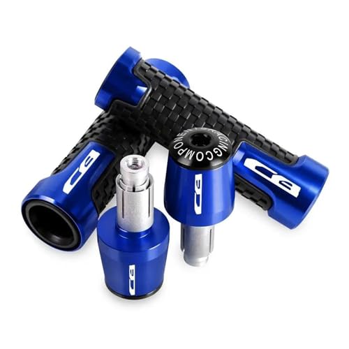 CNC Lenker Gummi Gel Handgriffe Brems Hände FÜR CB1000R CB125R CB1300F CB300R CB500F CB599 CB650R Griff Bar Grip Enden(Blue) von WestCH
