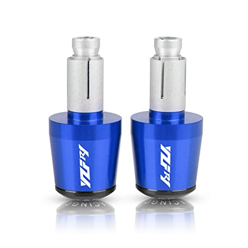 Für R1 YZFR1 YZF-R1 1998–2017 2015 2016 1999 7/8 Zoll 22 Mm Motorrad-Lenkergriffe, Lenkerenden, Griffkappe, Schieber(Blue-Black) von WestCH