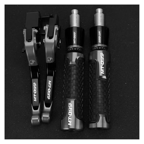 Kupplung 2023 Für MT09 SP MT-09 SP 2022 MT 09 Motorradteile: Ausziehbare, Verstellbare Bremskupplungshebel Und Lenkergriffe Bremsgriff(Grey) von WestCH