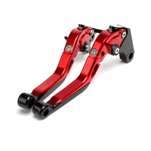 Kupplung Für CB750 CB 750 HORNET Cb750 CB750HORNET 2023 2024 Motorrad Verstellbare Bremskupplungshebel Lenkergriffe Bremsgriff(Red) von WestCH