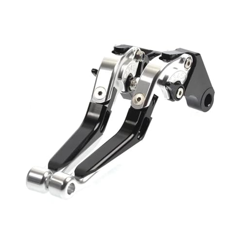 Kupplung Für CB750 CB 750 HORNET Cb750 CB750HORNET 2023 2024 Motorrad Verstellbare Bremskupplungshebel Lenkergriffe Bremsgriff(Silver) von WestCH