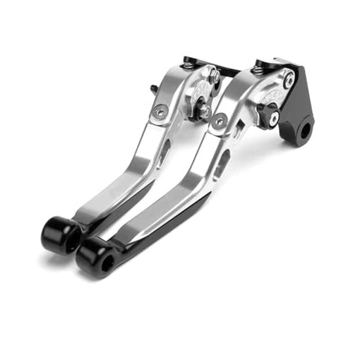Kupplung Für CB919 Cb900f Hornet CB 919 900 F 2001-2008 2007 2006 05 Motorrad Verstellbare Bremskupplungshebel Lenkergriffe Bremsgriff(Silver) von WestCH